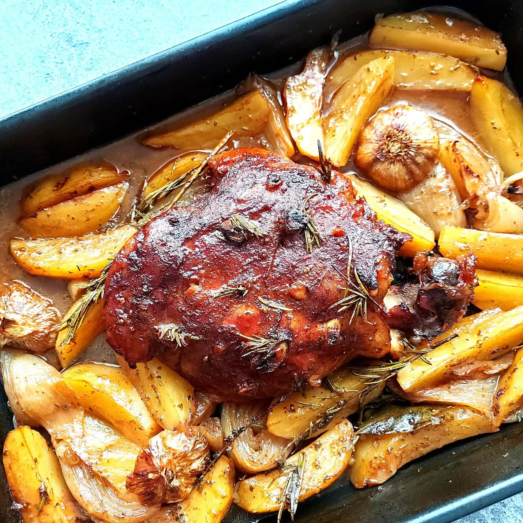 Secrets to Fall-Off-The-Bone Slow Roasted Leg of Lamb